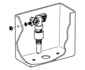 Robinet flotteur sortie latérale GROHE